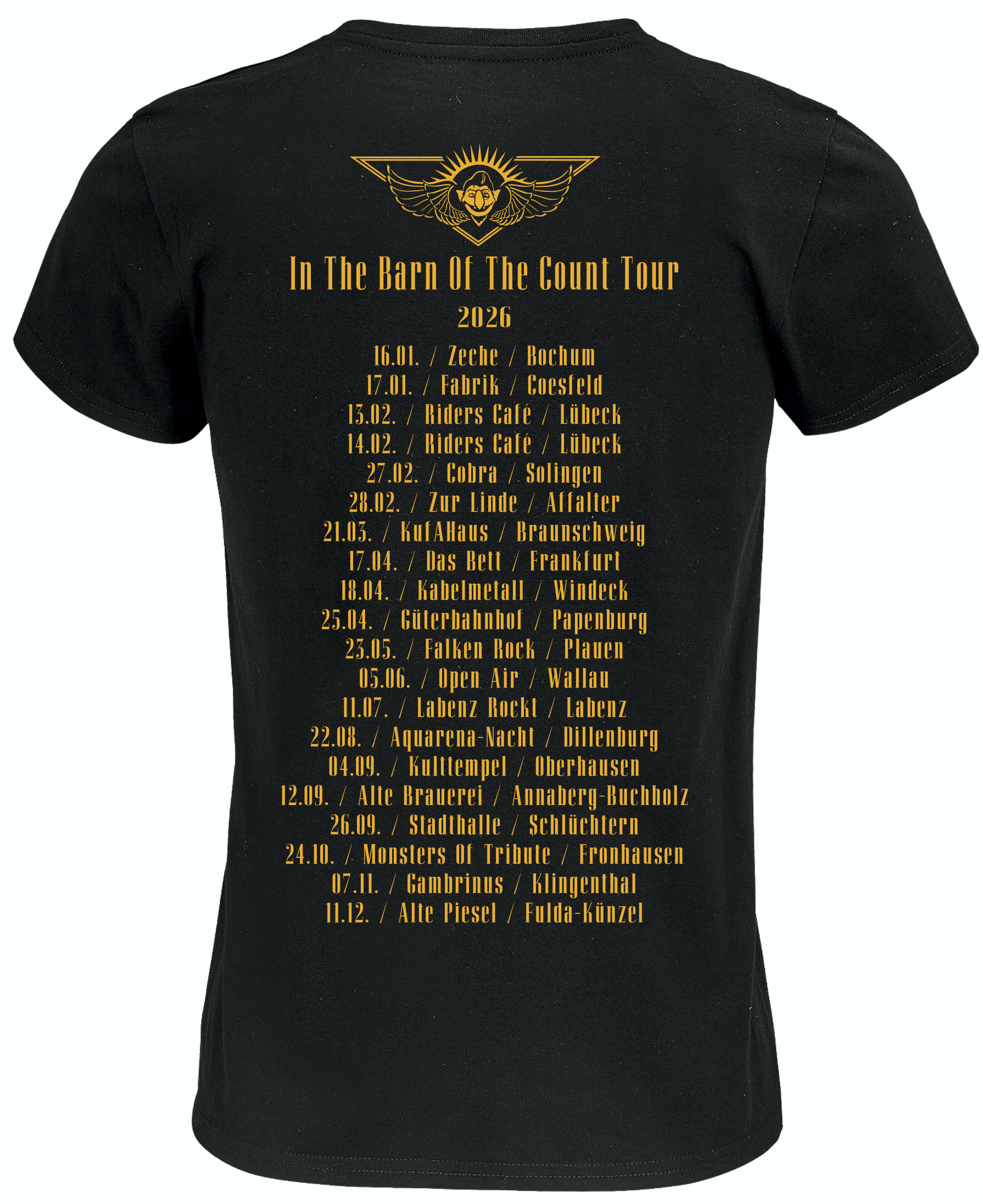 Tourshirt 2026 - Lady